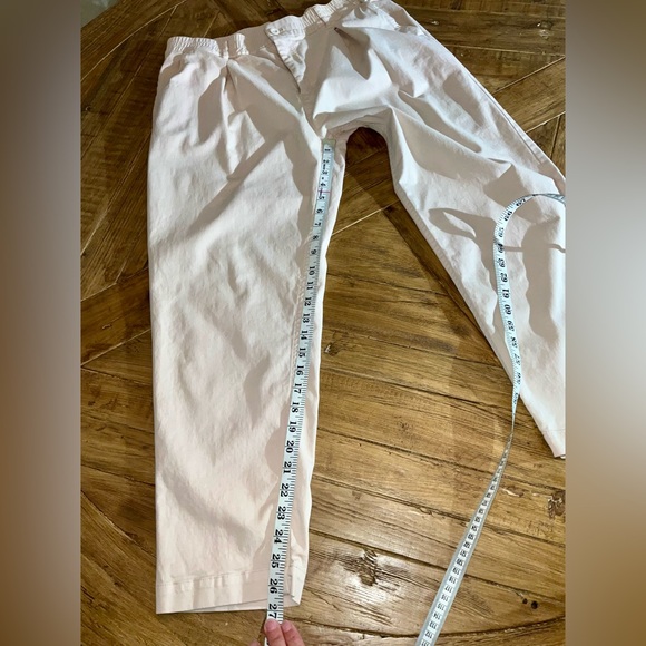 Michael Stars Stretch Twill Penny pants - Ecru - Size Large - Picture 6 of 8